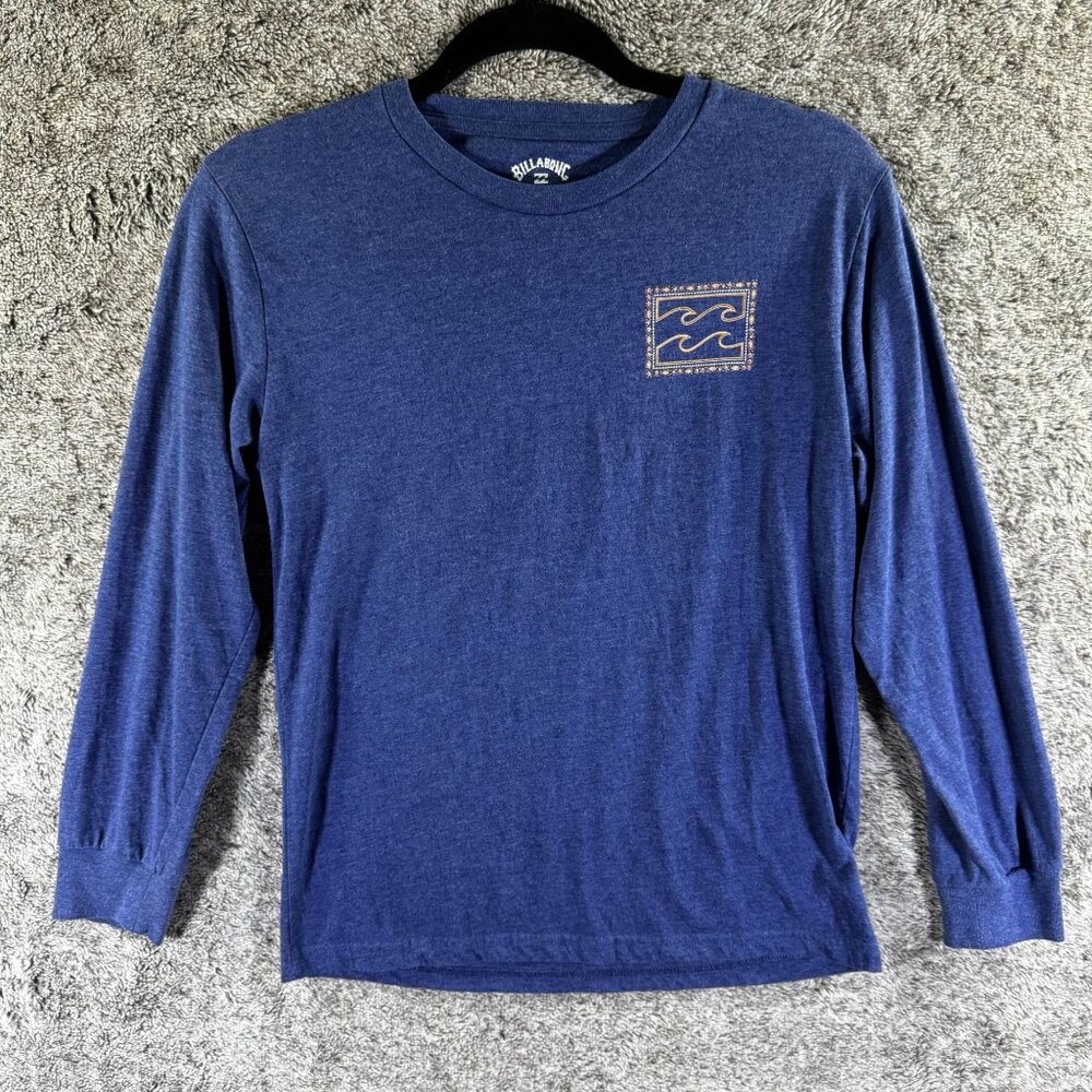 Billabong Crayon Wave Long Sleeve T-Shirt Sz M